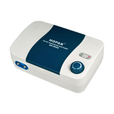 HOPAR AD-8000 AC DC AQUARIUM AIR PUMP